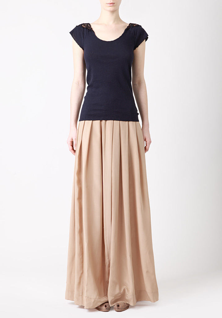 Crochet Lace Rib Top