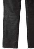 Cropped Leather Pant