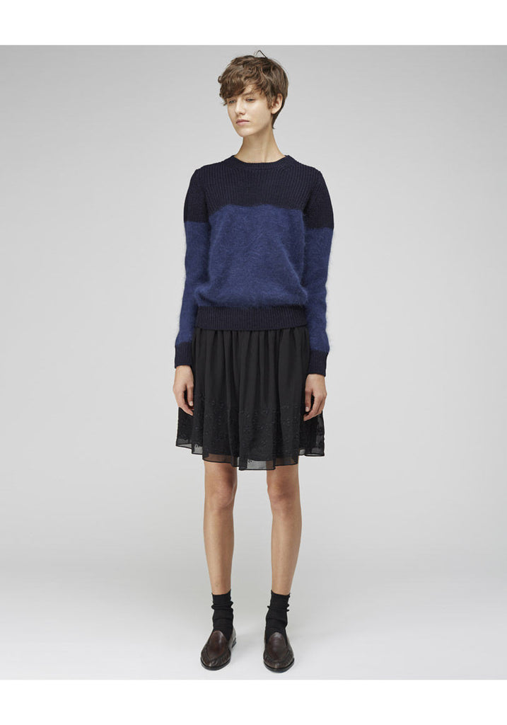 Embroidered Chiffon Skirt - RTV