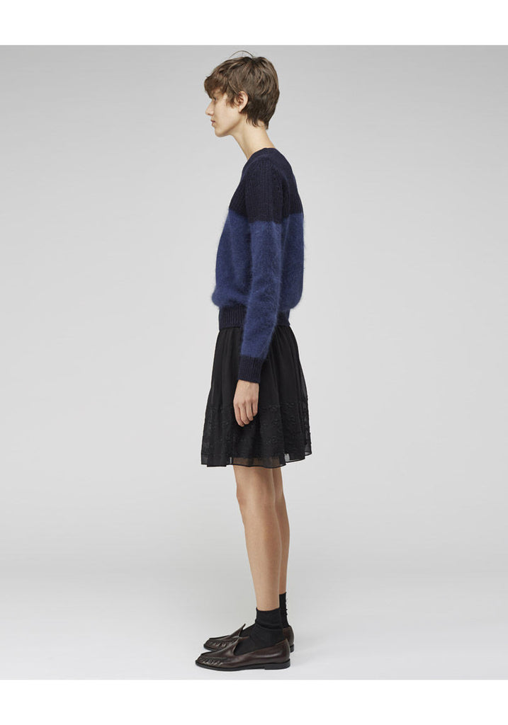 Embroidered Chiffon Skirt - RTV