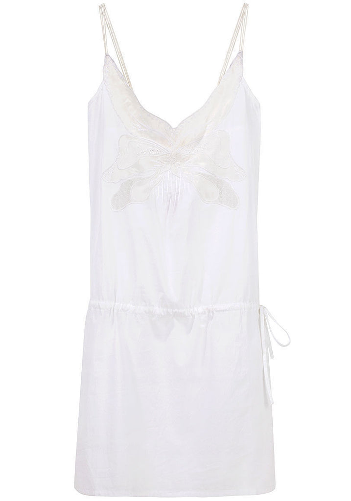 Embroidered Tank Dress