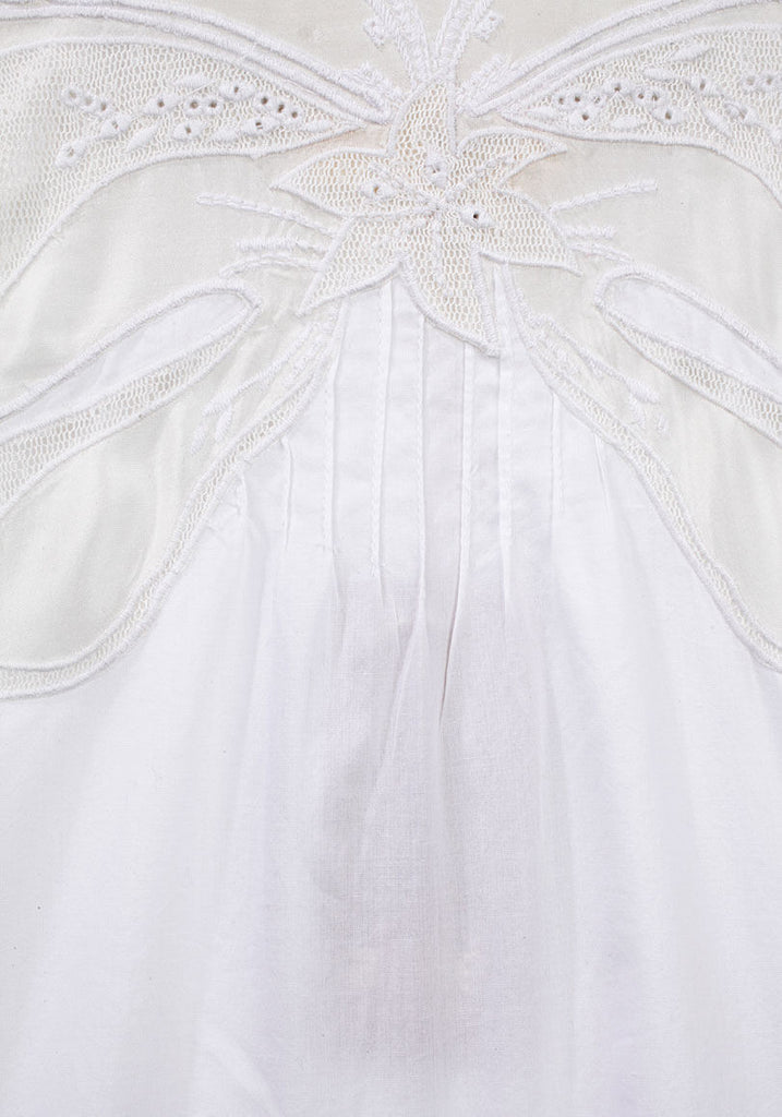 Embroidered Tank Dress