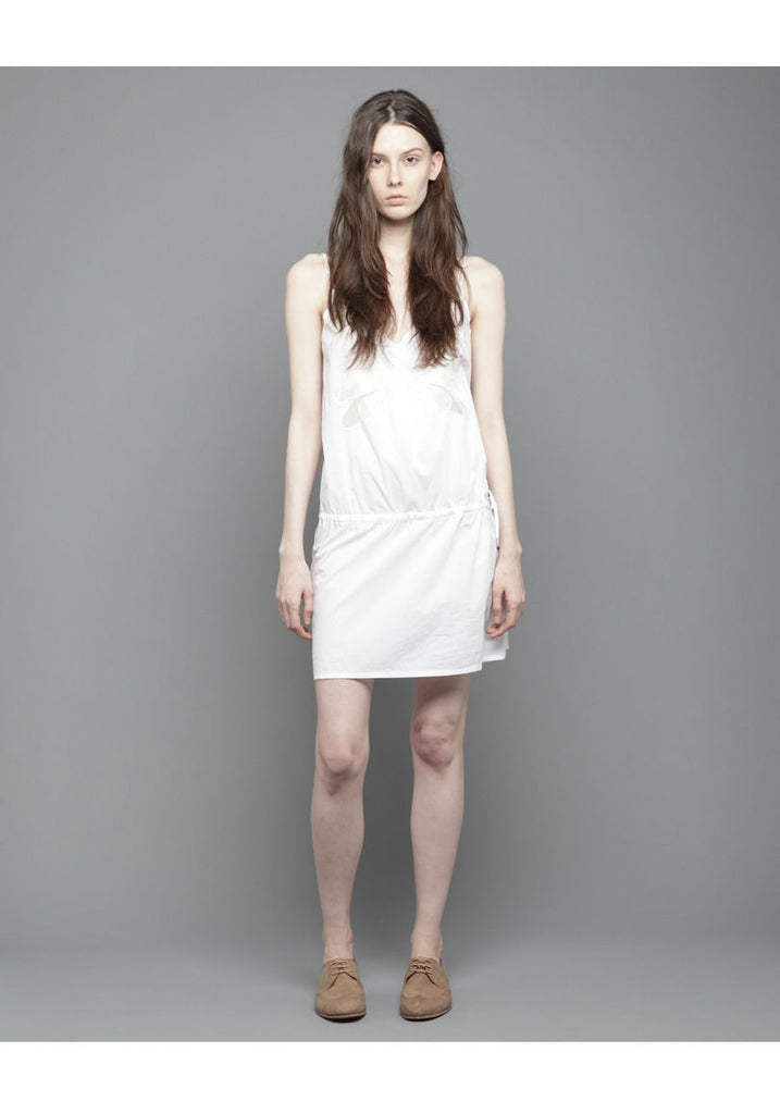 Embroidered Tank Dress