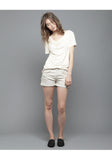 Flecked Cotton Short