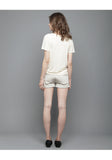 Flecked Cotton Short