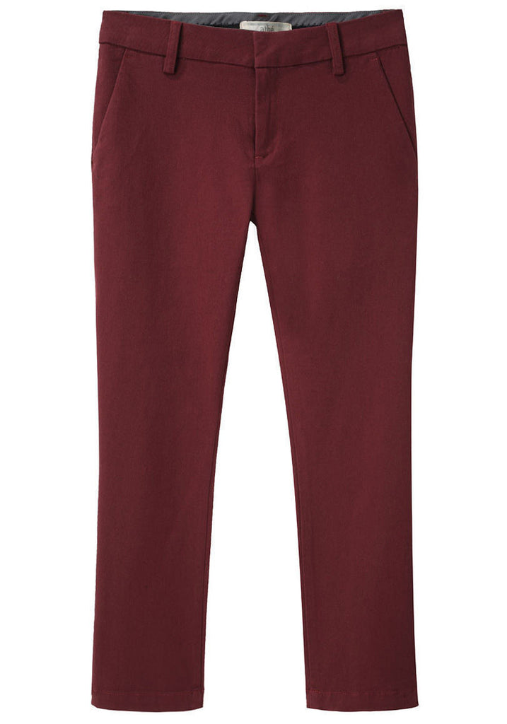Gabardine Cropped Pant