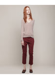 Gabardine Cropped Pant