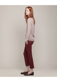 Gabardine Cropped Pant