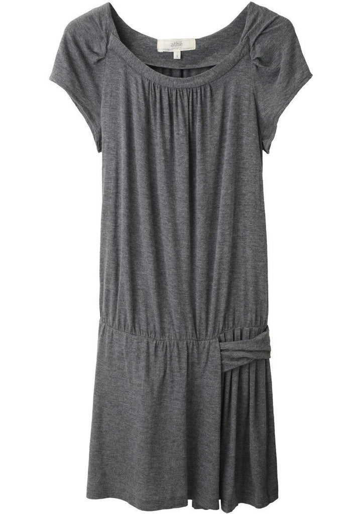 Gathered Jersey Dress