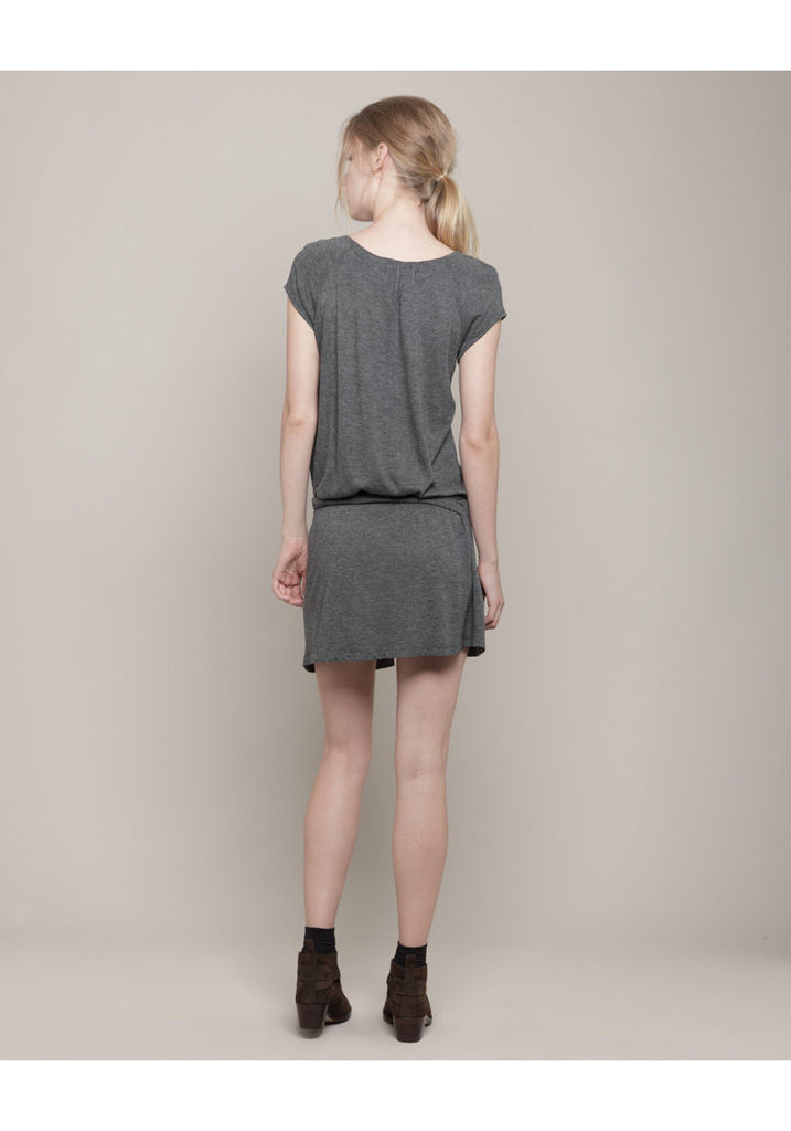 Gathered Jersey Dress