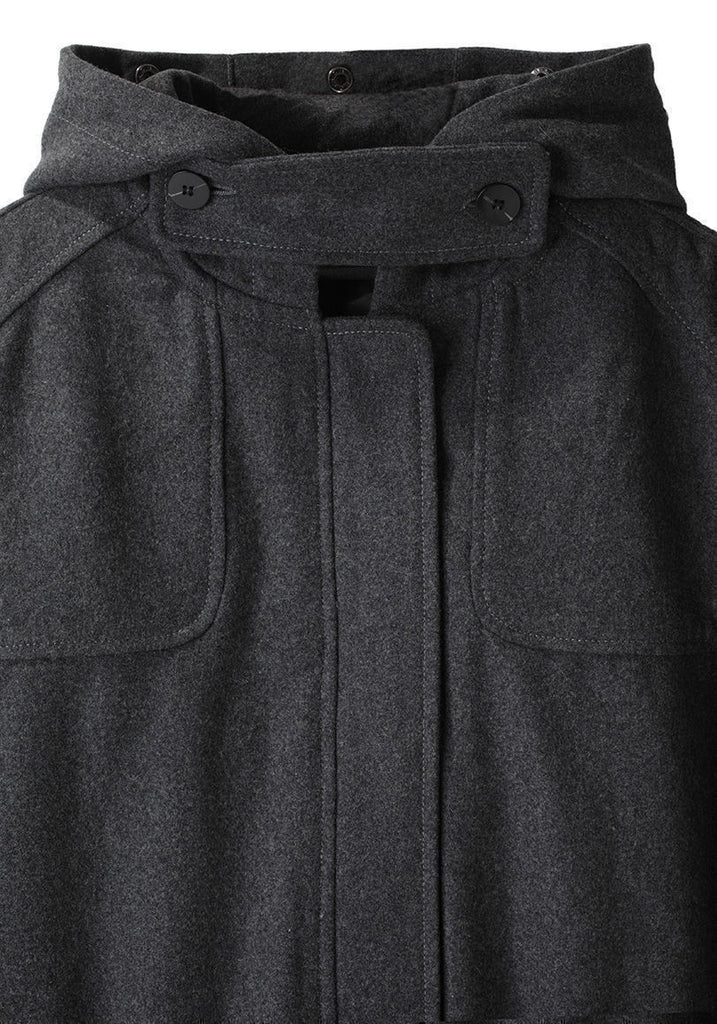 Hooded Wool Parka