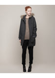 Hooded Wool Parka