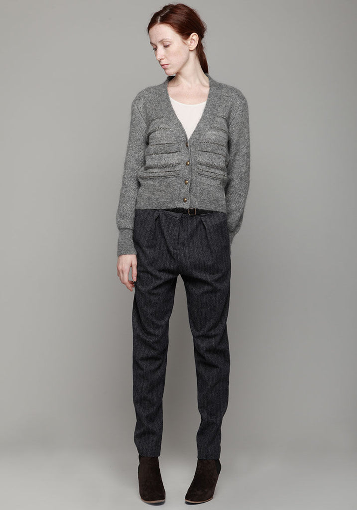 Jacquard Lurex Gilet