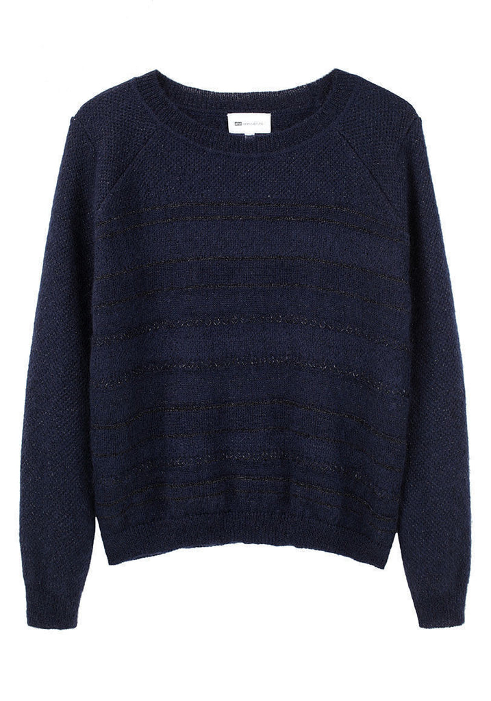 Jacquard Lurex Pullover