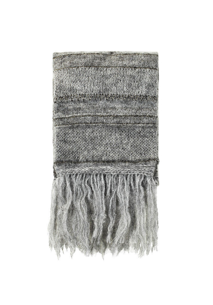 Jacquard Lurex Scarf