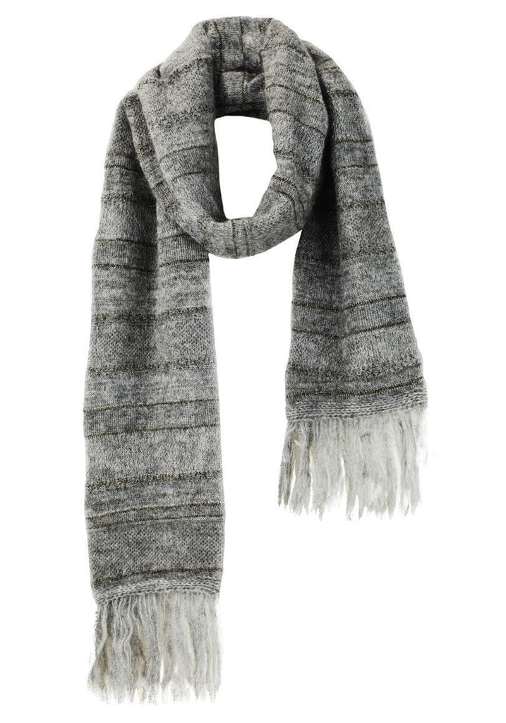 Jacquard Lurex Scarf