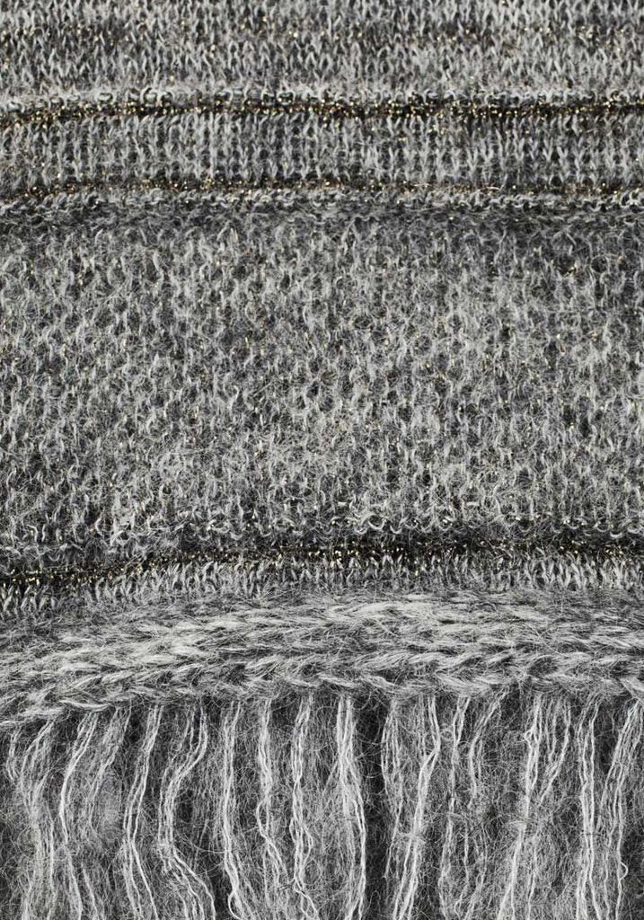 Jacquard Lurex Scarf