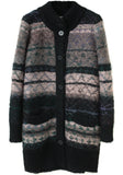 Jacquard Mohair Cardigan