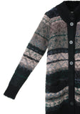 Jacquard Mohair Cardigan