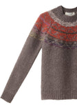 Jacquard Mohair Sweater