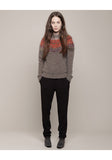 Jacquard Mohair Sweater
