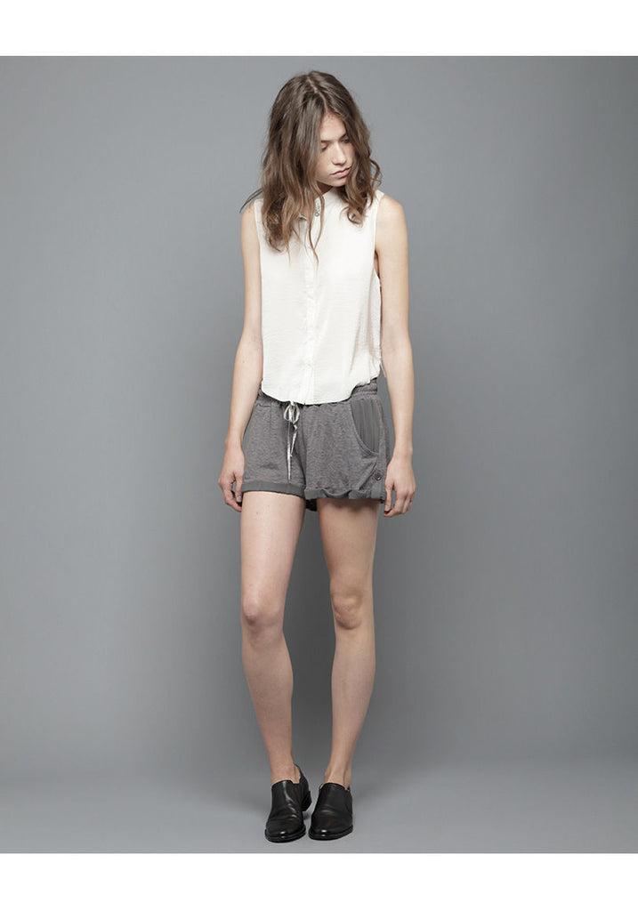 Jersey Linen Short