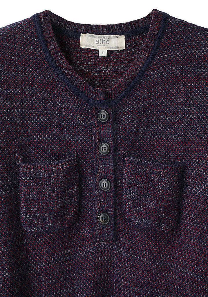 Mohair Tweed Pocket Dress