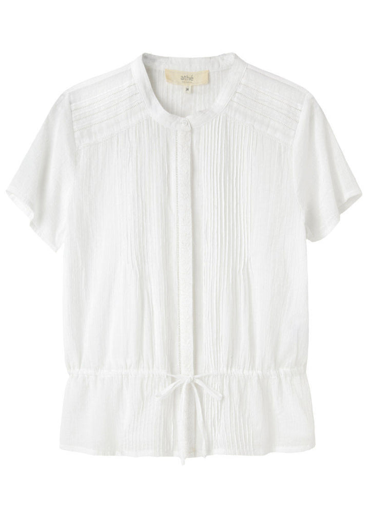 Pintuck & Lace Shirt