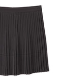 Pleated Crepe Skirt