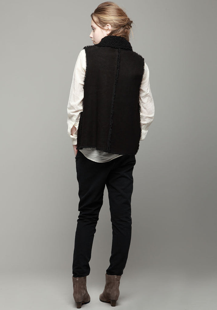 Shearling Gilet