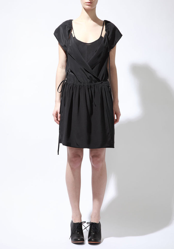 Silk Wrap Dress