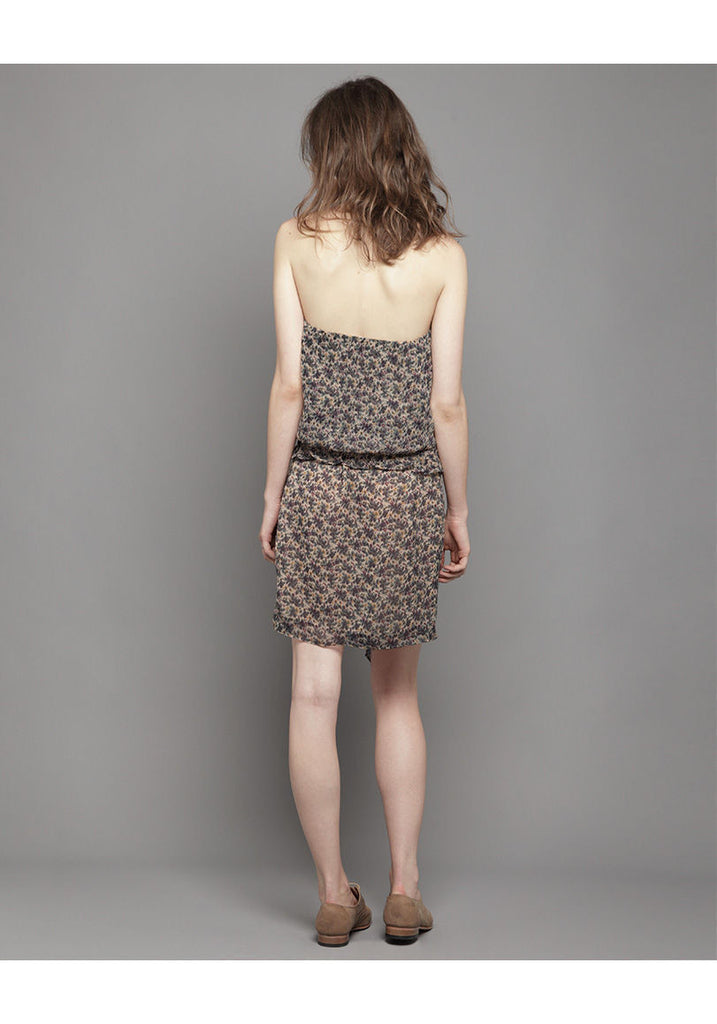 Strapless Flower Dress