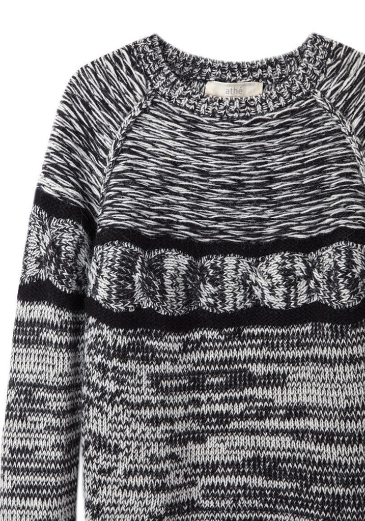 Stripe Knit Pullover