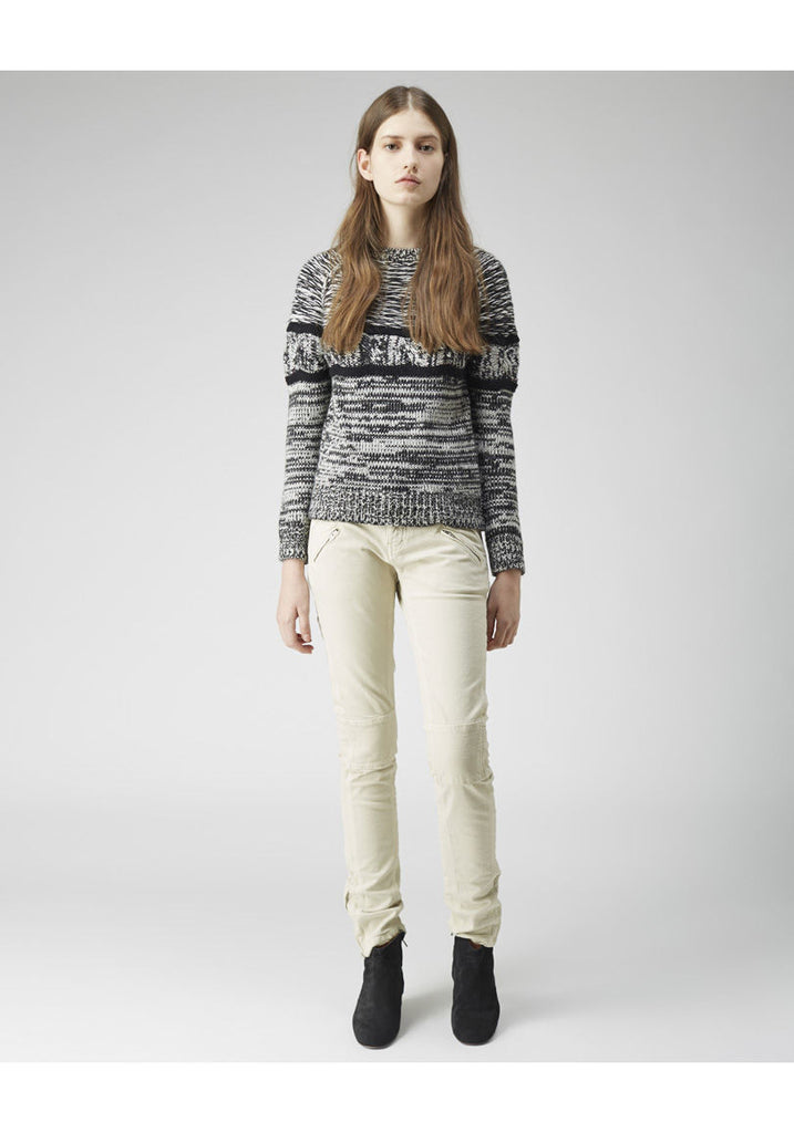 Stripe Knit Pullover