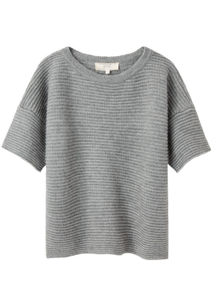 Textured Knit Tee