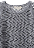 Textured Open Knit Pullover