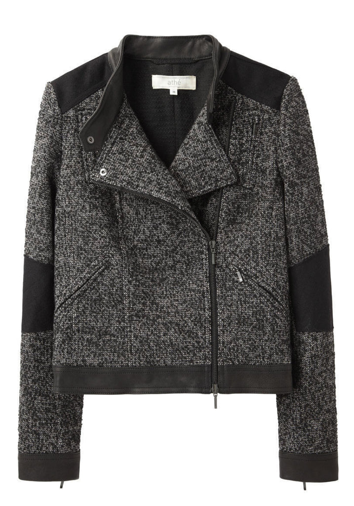 Tweed Moto Jacket