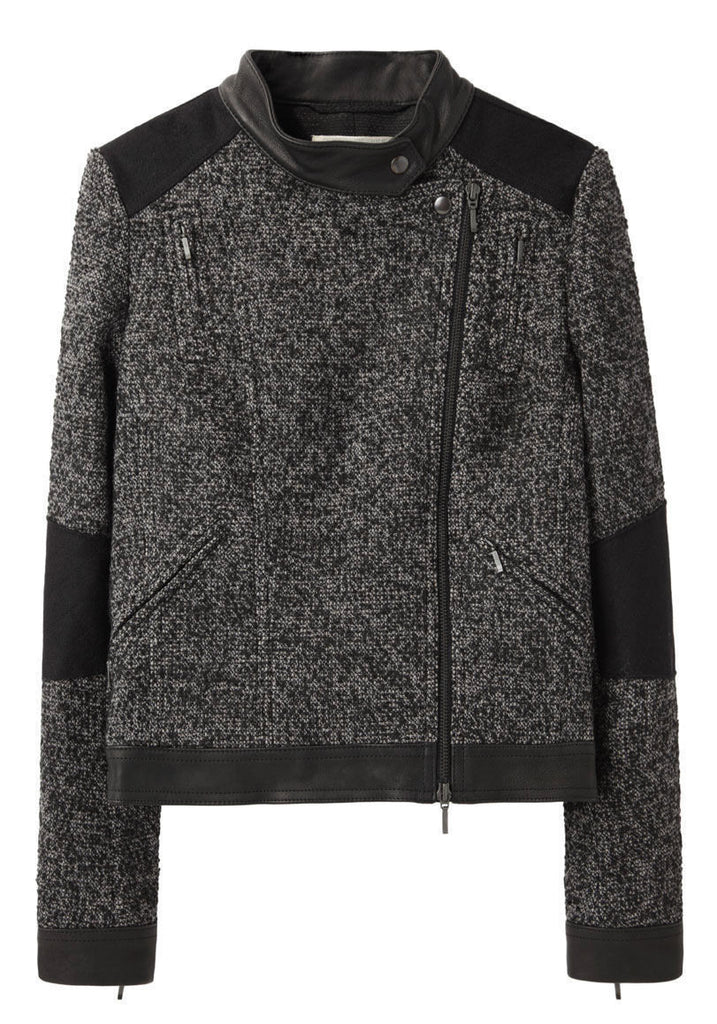 Tweed Moto Jacket