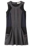 Two-Tone Sleeveless Dress