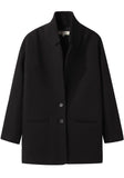 Wool Twill Manteau Coat