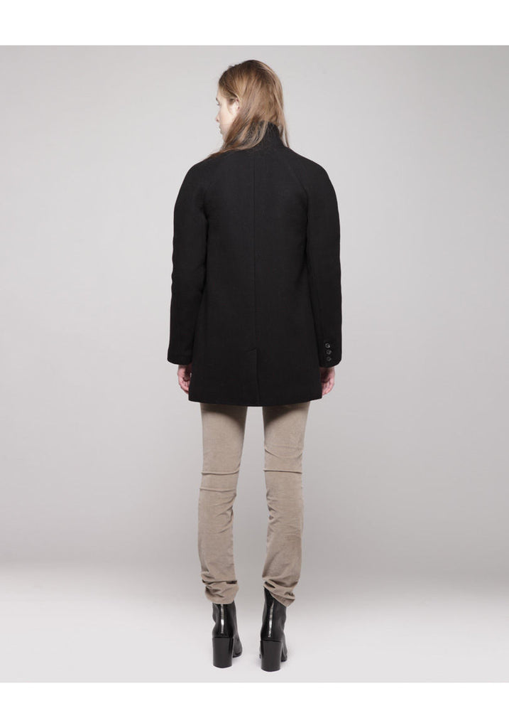 Wool Twill Manteau Coat
