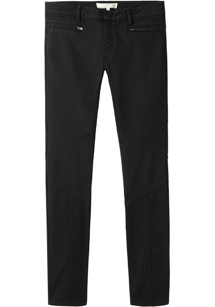 Zipper Pocket Skinny Jeans