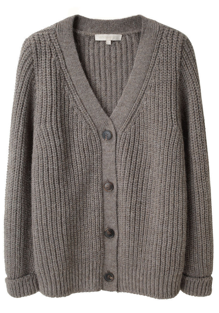 Chunky V-Neck Cardigan