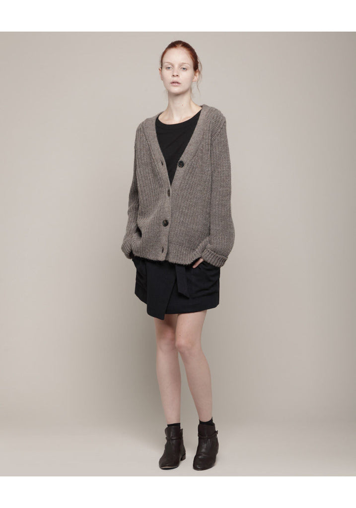 Chunky V-Neck Cardigan