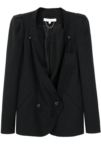 Crepe Satin Jacket