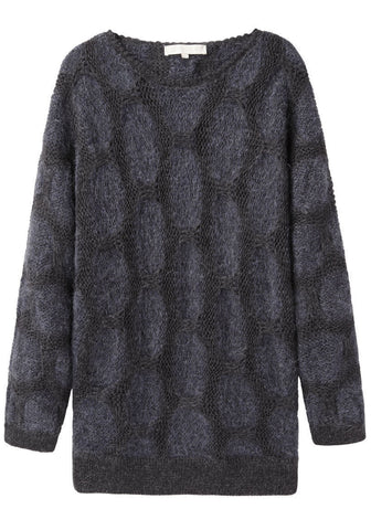 Dotted Mohair Sweater