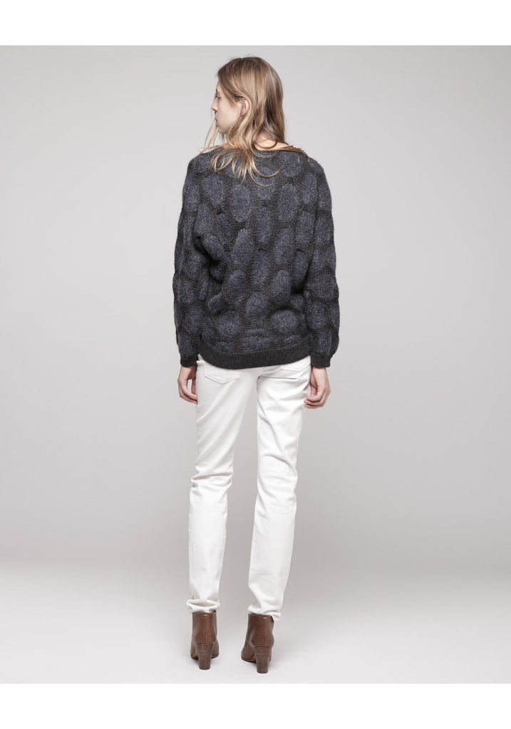 Dotted Mohair Sweater