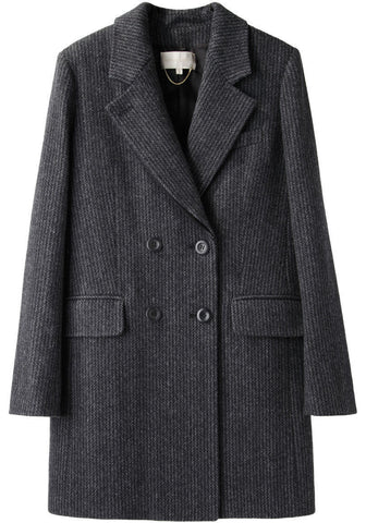 Double Lapel Coat