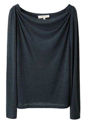 Draped Jersey Top