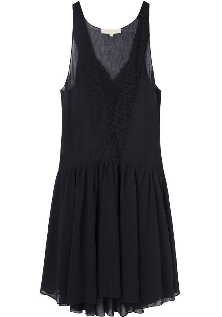 Layered Drop-Waist Dress